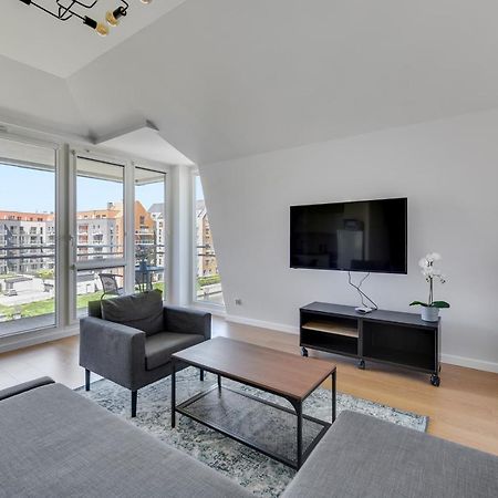 Grano Flats Gdansk - Riverfront Apartment ภายนอก รูปภาพ