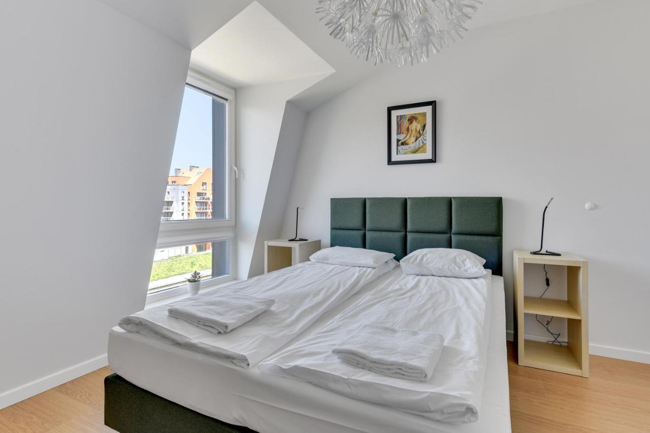 Grano Flats Gdansk - Riverfront Apartment ภายนอก รูปภาพ